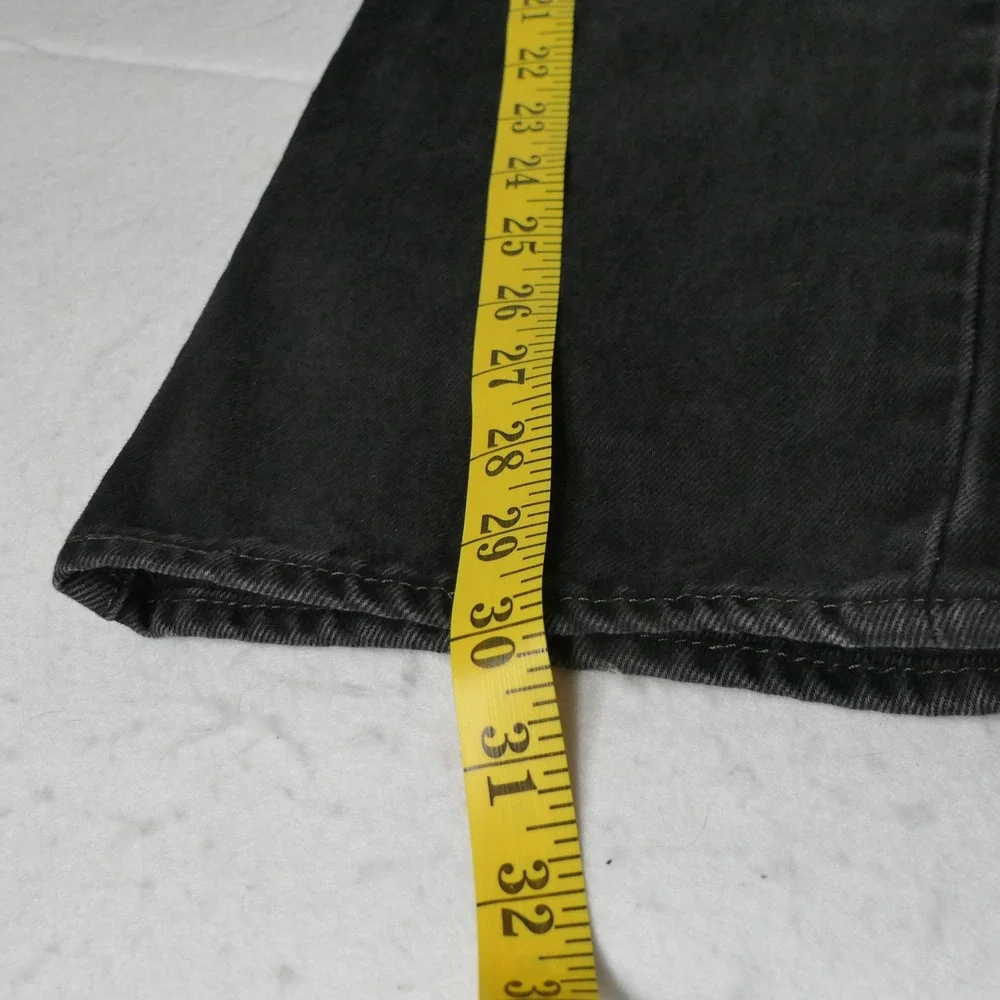 Levi's 501 xx Men Original Fit Jeans 34x30 Black Durable Grunge Americana Rugged